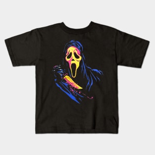 the scream full color Kids T-Shirt